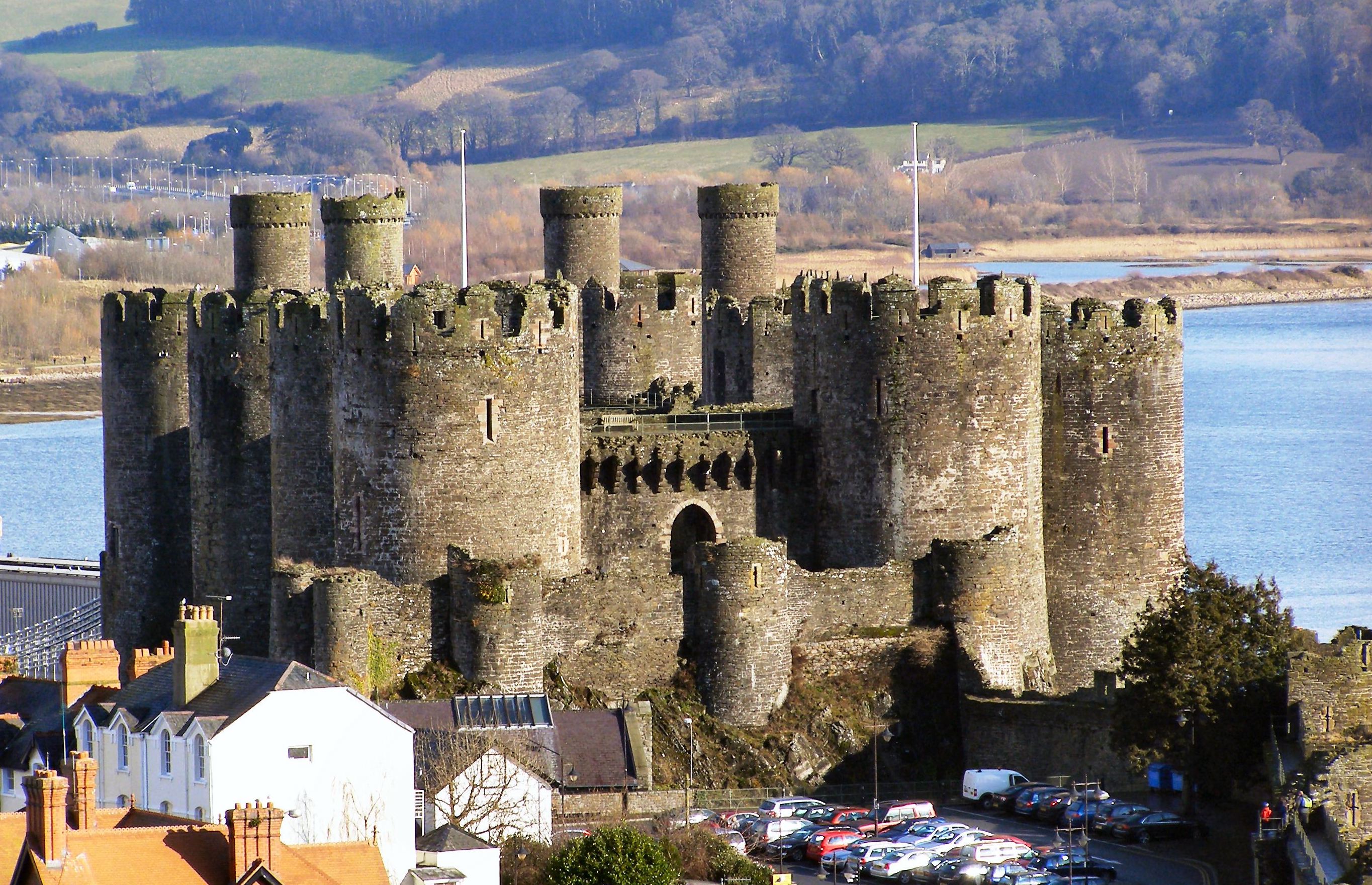 Conwy and the surrounding area
