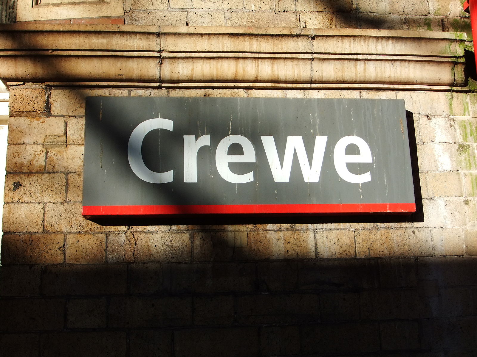 Crewe and the surrounding area