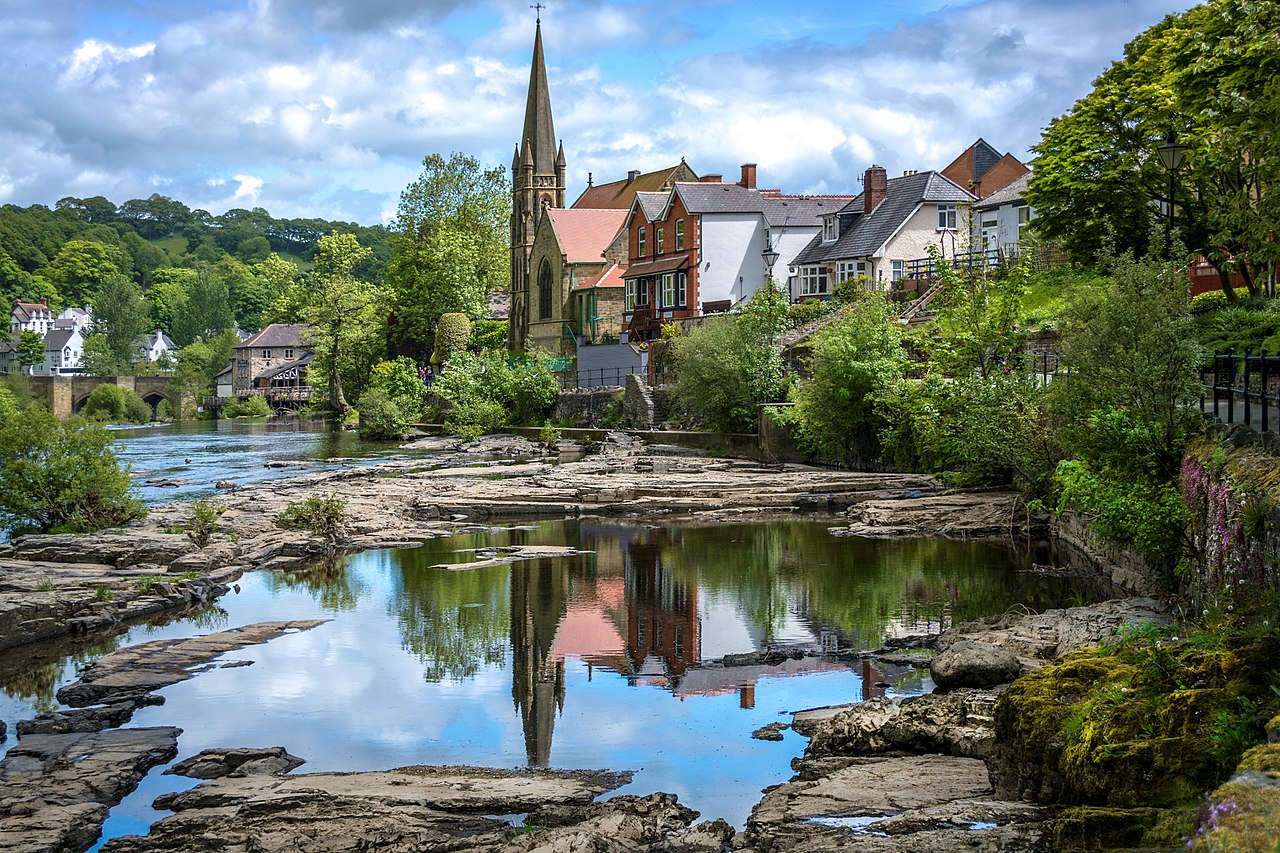 Llangollen and the surrounding area