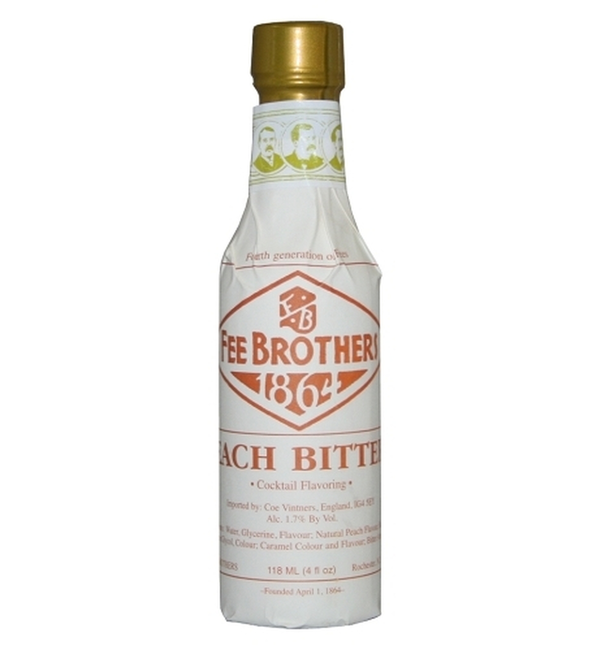 Fee Bros Peach Bitters 1.7% 15cl
