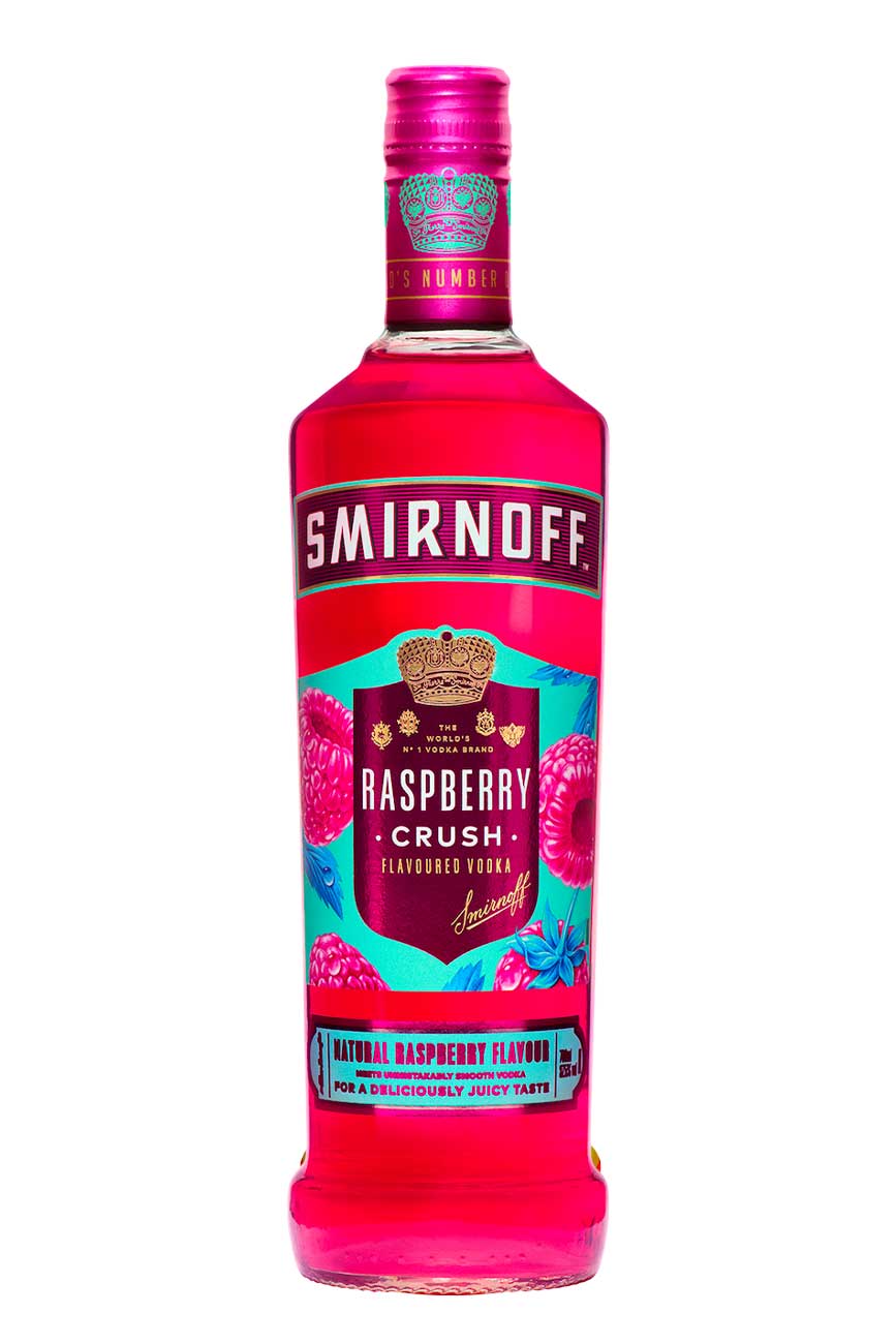 Smirnoff Raspberry CRUSH Vodka 70cl