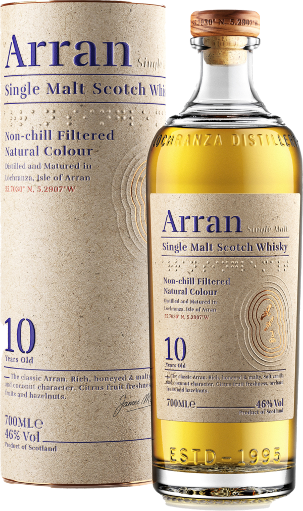 Arran Single Malt Whiskey 10yr 70cl