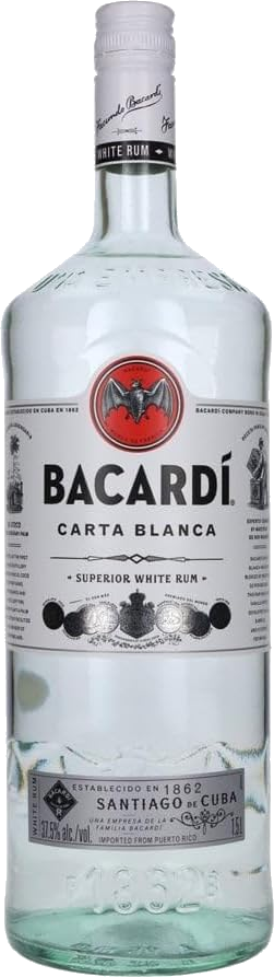 Bacardi 1.5ltr Bottle