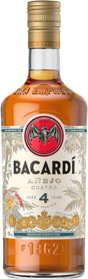 Bacardi Anejo Cuatro 4yr Rum 70cl
