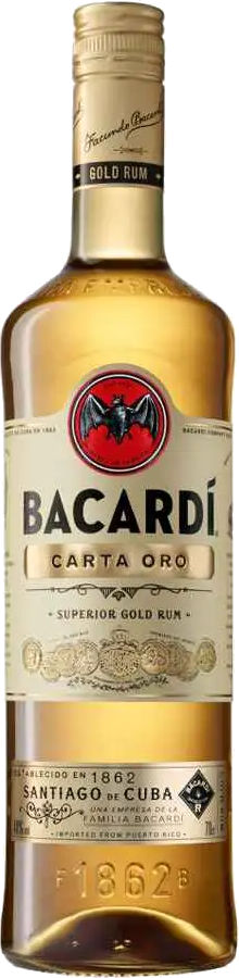 Bacardi Oro Gold Rum 70cl Bottle