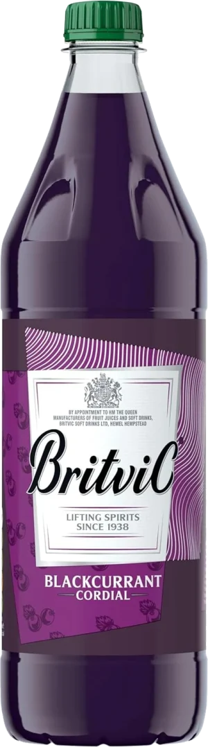 Britvic Blackcurrant Cordial 12 X 1ltr