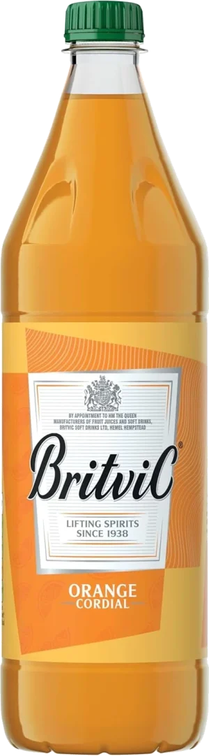 Britvic Orange Cordial 12 x 1ltr