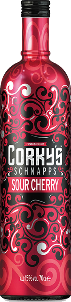 Corky's Sour Cherry 70cl