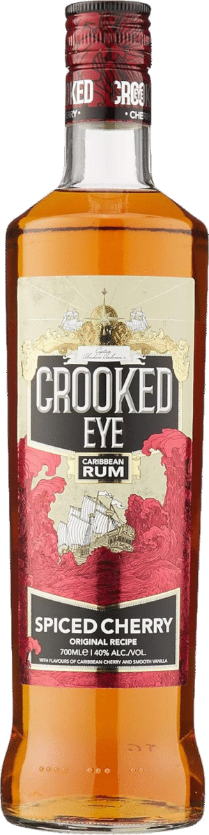 Crooked Eye Spiced Cherry Rum 70cl