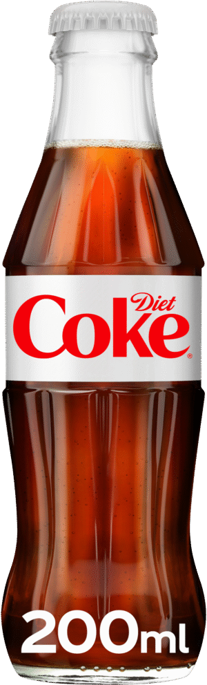 Diet Coke 200ml Non Returnable Glass Bottle