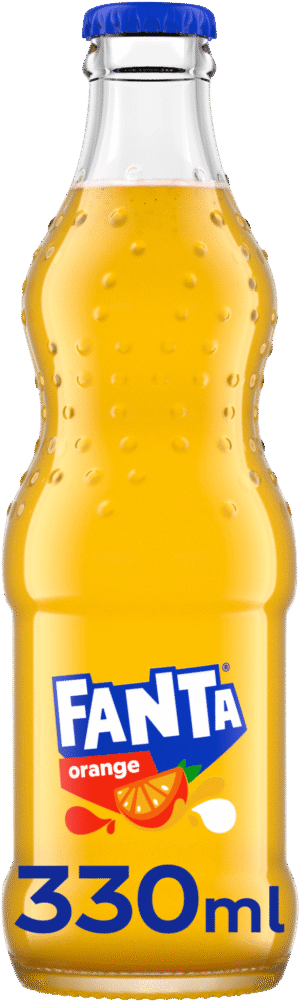 Orange Fanta 330ml Glass Bottle