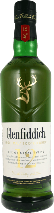 Glenfiddich Malt 12yr Old Whisky 70cl