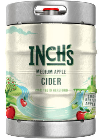 Inch's Medium Apple Cider 50L Keg