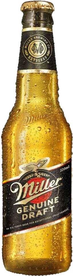 Miller Genuine Draft 330ml Bottle