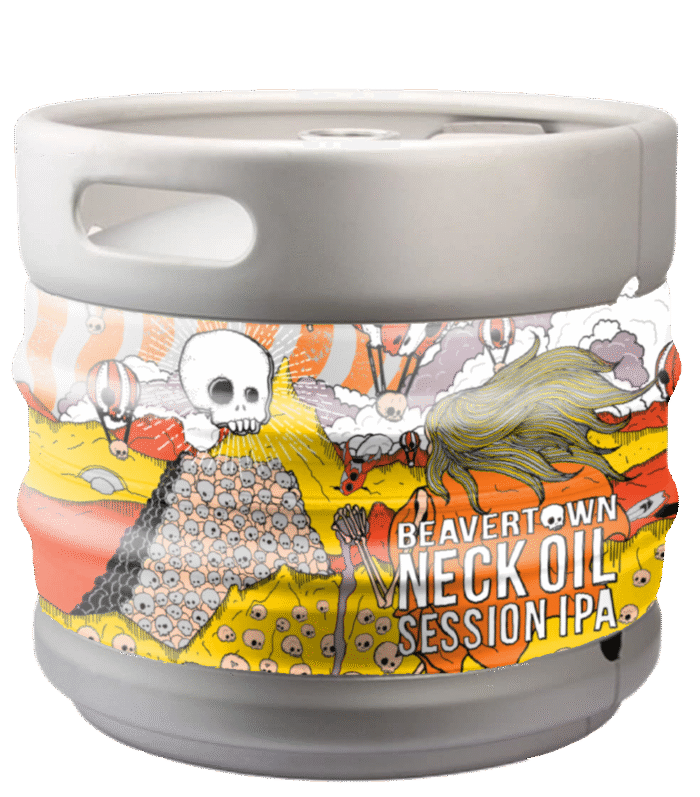 30L Beavertown Neck Oil Keg