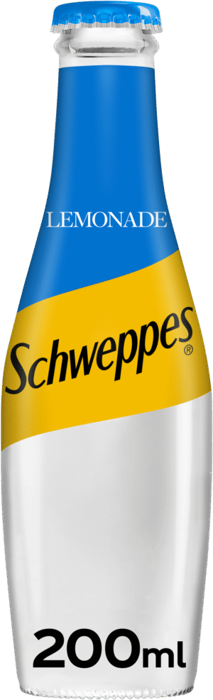 Schweppes Lemonade 200ml NRB Glass Bottle