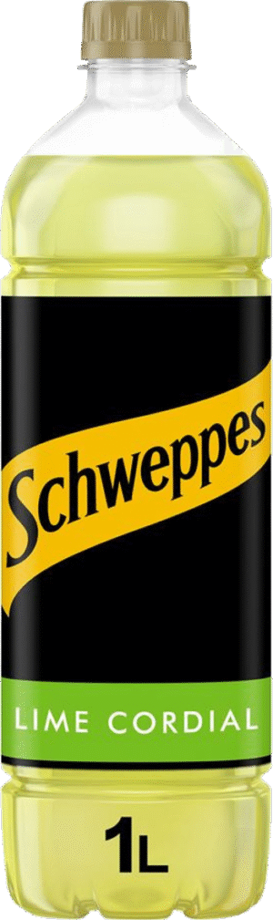 Schweppes Lime Cordial  1 x 1ltr PET