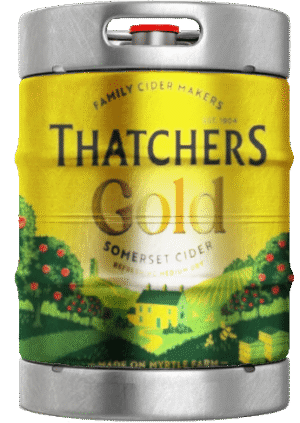 Thatcher's Gold Keg 11gls