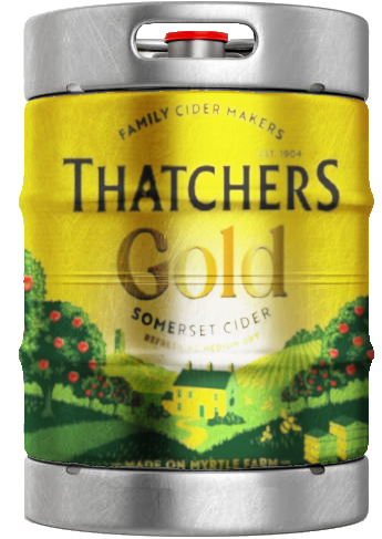 Thatcher's Gold Keg 11gls
