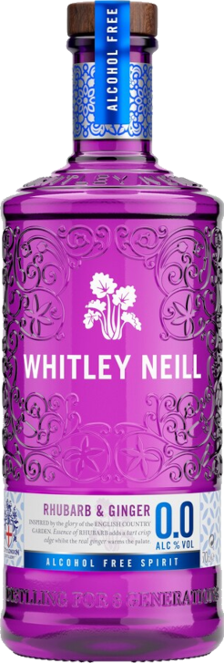 Whitley Neill Rhubarb & Ginger 0 Alcohol Gin