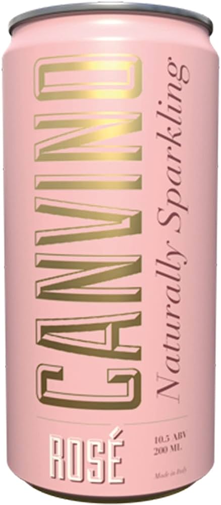 Canvino Rose Cans 12 x 200ml