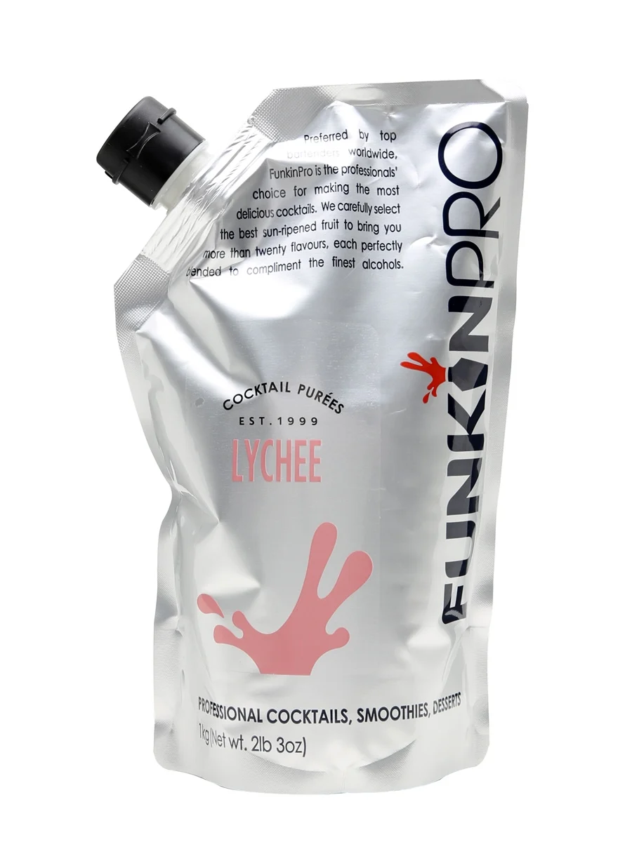 Funkin Lychee Puree 5 x 1ltr