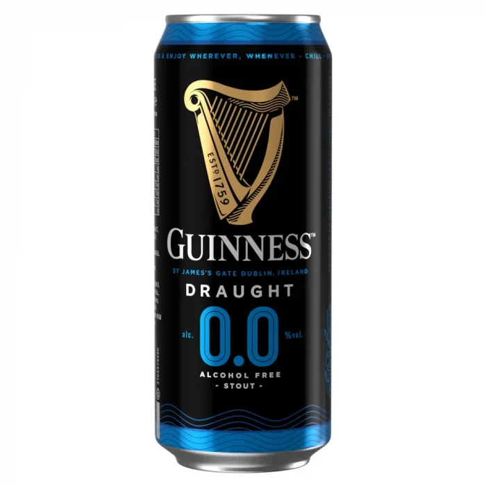 Guinness 0% Draught Cans 24 x 440ml