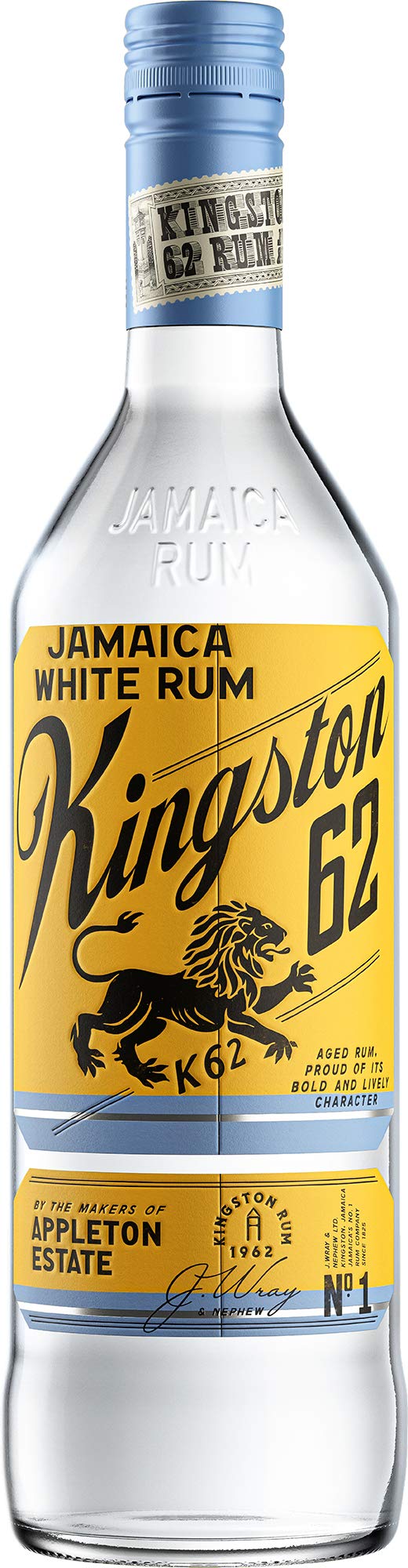 Kingston 62 White Rum 40% 70cl