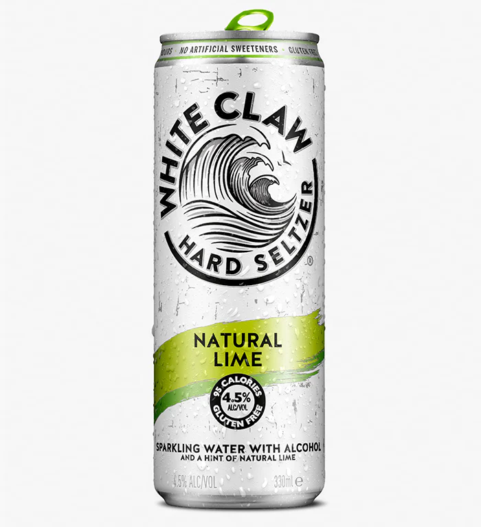 White Claw Natural Lime 12 x 330ml