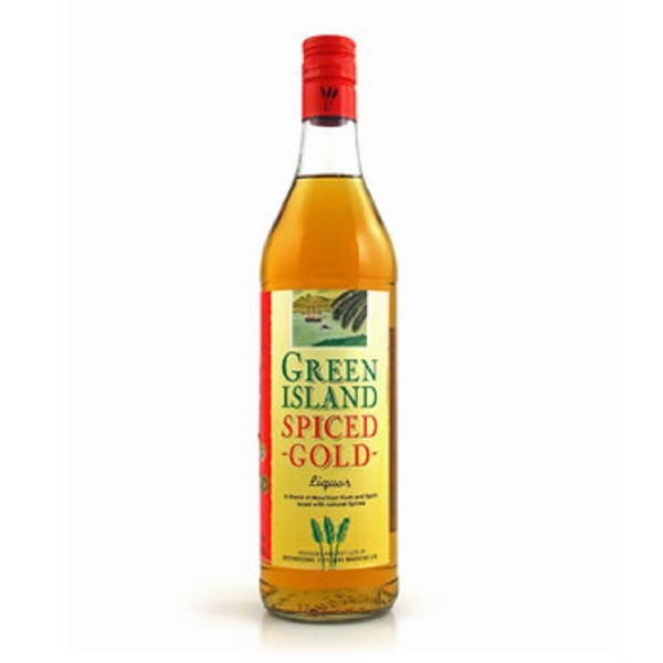 Green Island Spiced GOLD Rum 70cl Hops & Barley Retail