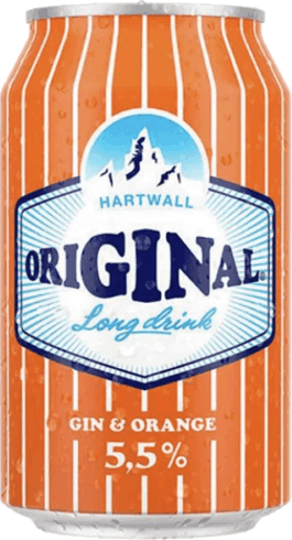 Hartwall Original Long Drink Orange 24 x 330ml