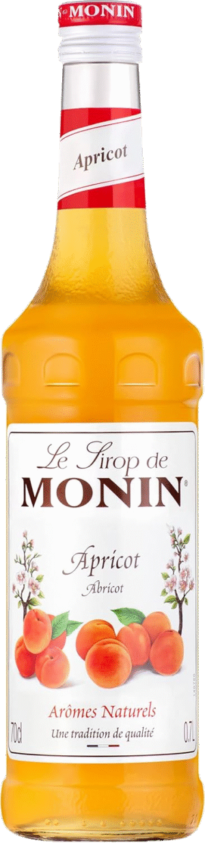 Monin Apricot Syrup Bottle 70cl