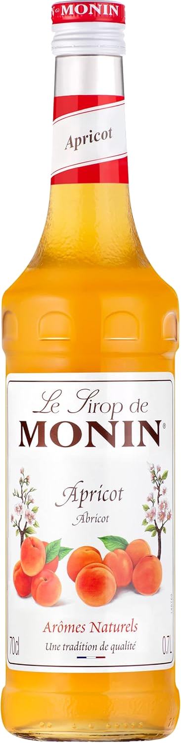 Monin Apricot Syrup Bottle 70cl