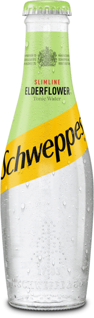 Schweppes Slim Elderflower tonic 24 x 200ml NRB