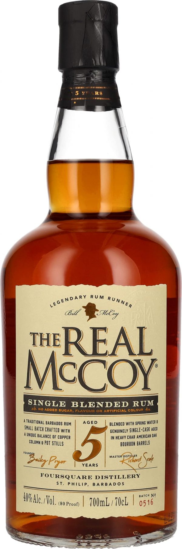 The Real McCoy Rum 5yr Old 70cl