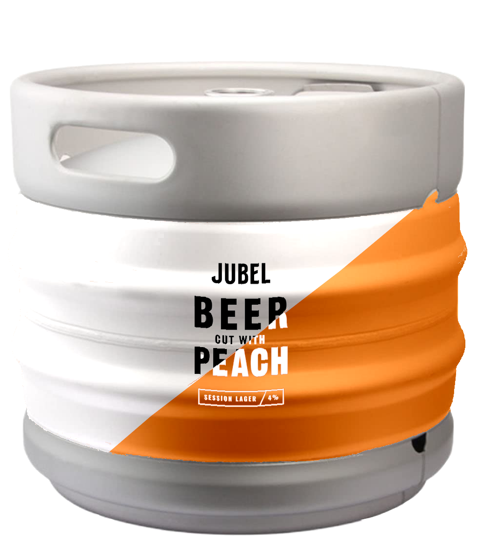 Jubel Peach Lager 30ltr