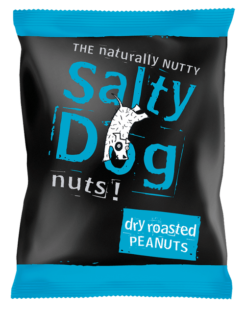 Salty Dog Dry Roasted Peanuts CARD 24 x 45g