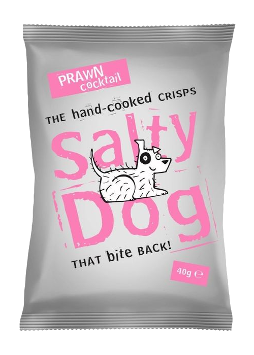 Salty Dog Prawn Cocktail Crisps 24 x 40g
