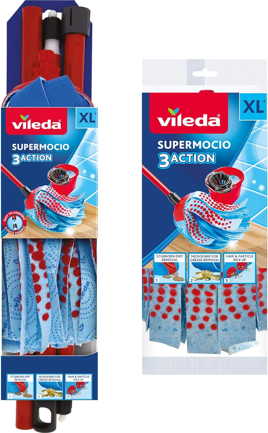 Vileda Supermocio & Spare Head