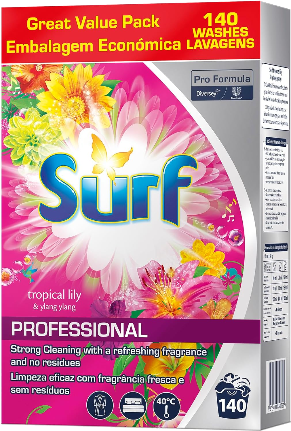 Surf Tropical Lily 8.4kg (140 Washes)