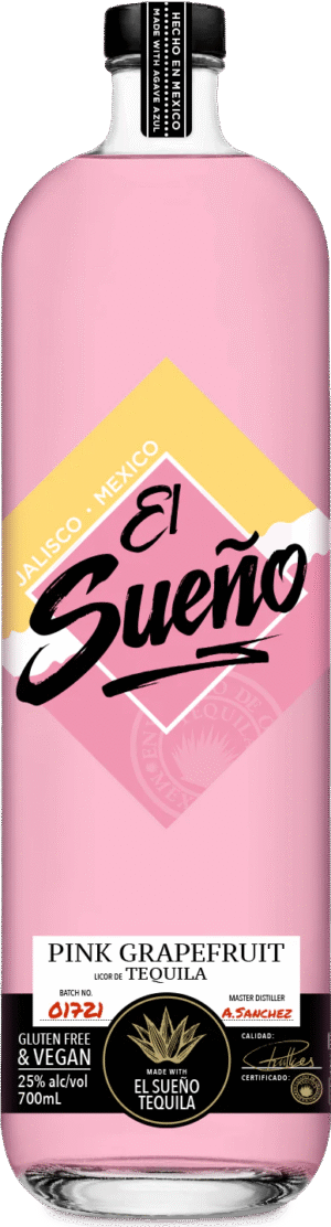 El Sueno Pink Grapefruit Tequila 70cl