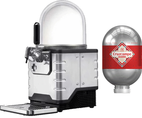 Heineken Blade Machine & Cruzcampo Keg, Free Shipping