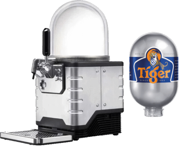 Heineken Blade Machine & Tiger Keg, Free Shipping