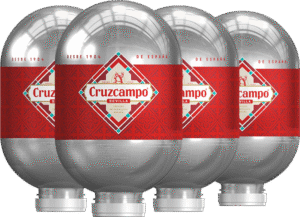 Cruzcampo Blade 4 Keg Bundle, Free Shipping