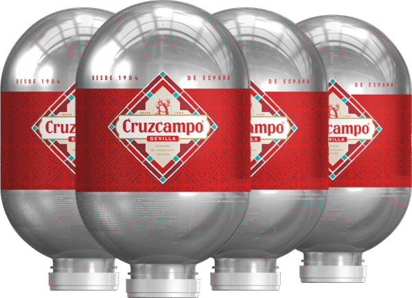 Cruzcampo Blade 4 Keg Bundle, Free Shipping