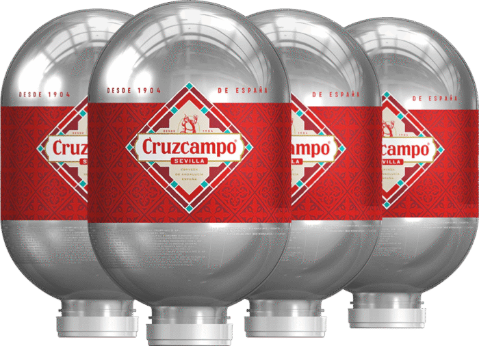 Cruzcampo Blade 4 Keg Bundle, Free Shipping