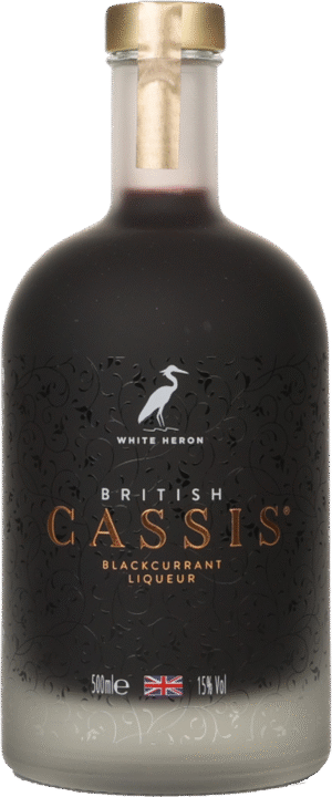 White Heron British Cassis 50cl