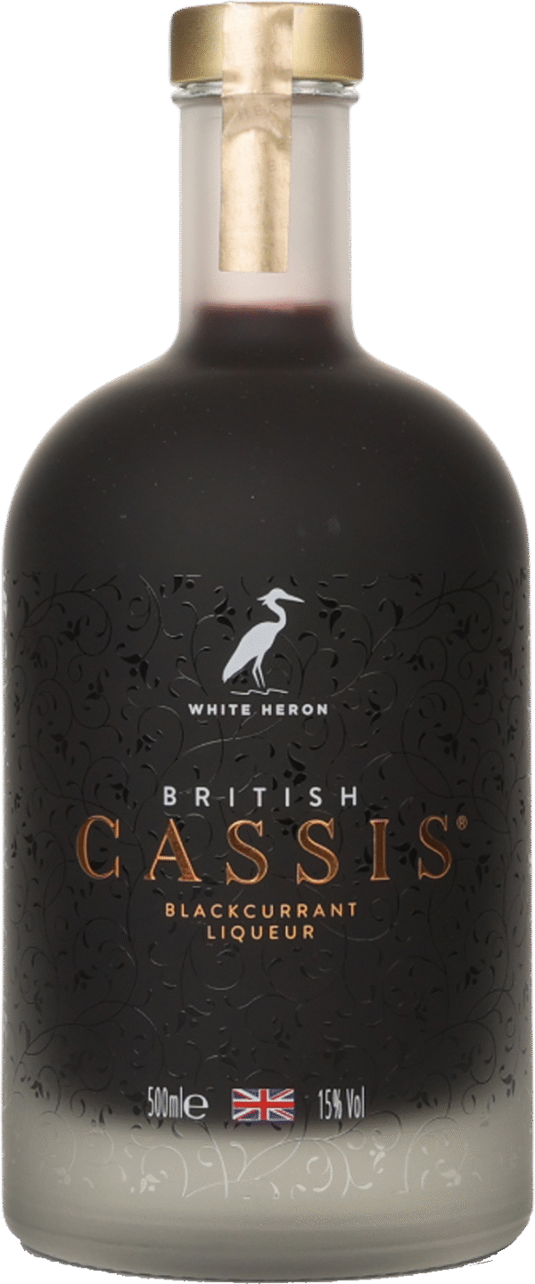 White Heron British Cassis 50cl