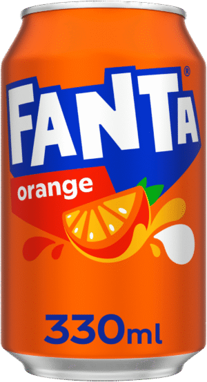 Fanta Orange 330ml Can