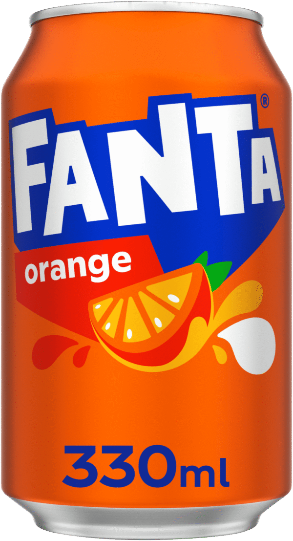 Fanta Orange 330ml Can